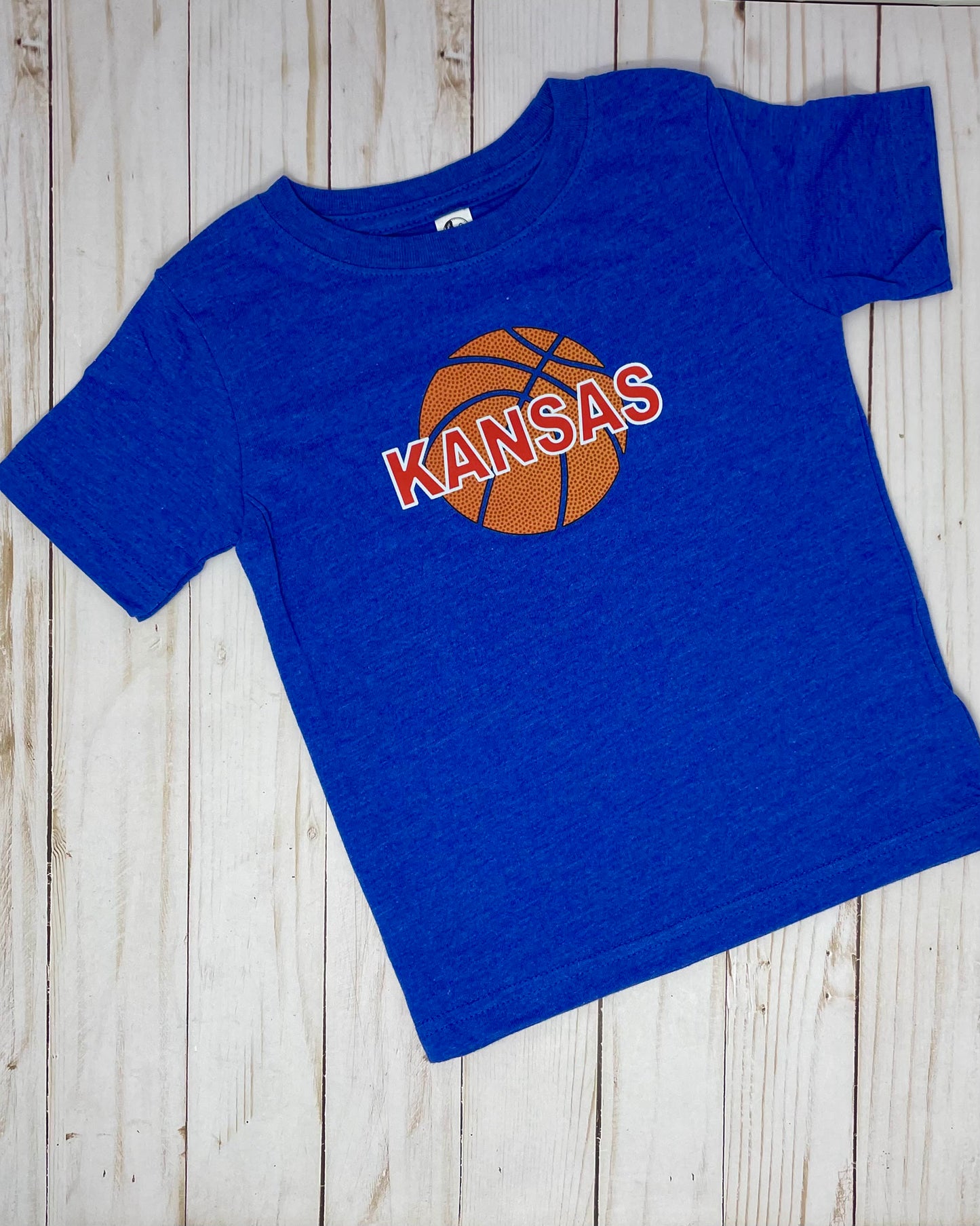 KU Basketball Toddler Tee