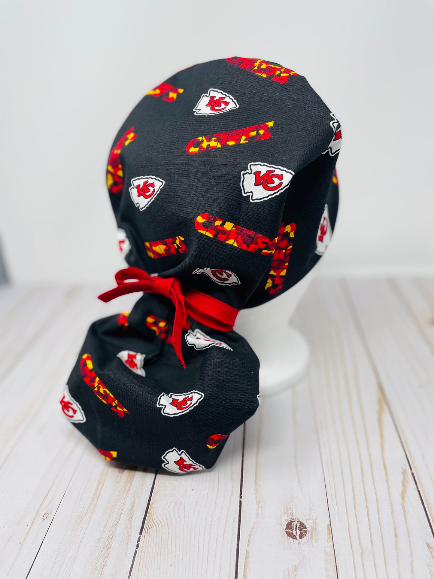 KC Football Scrub Cap - Black