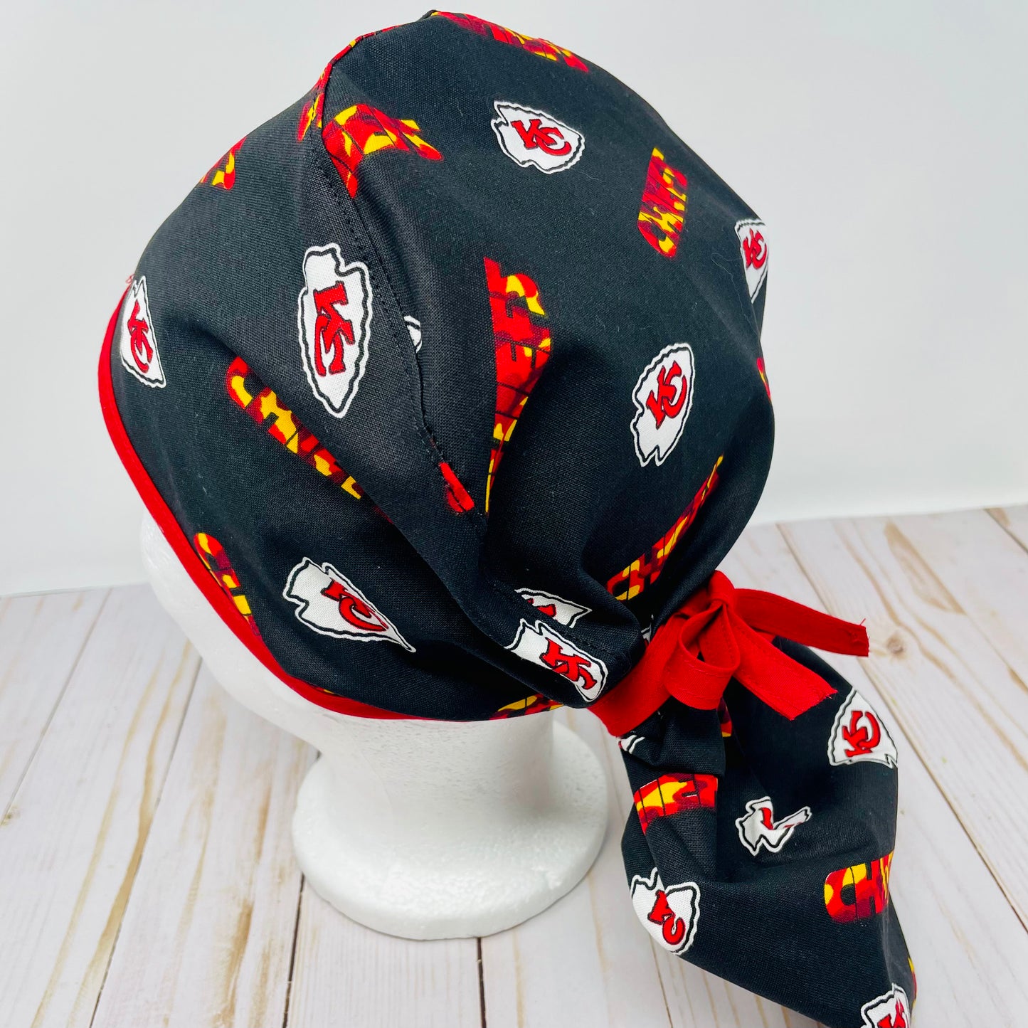 KC Football Scrub Cap - Black