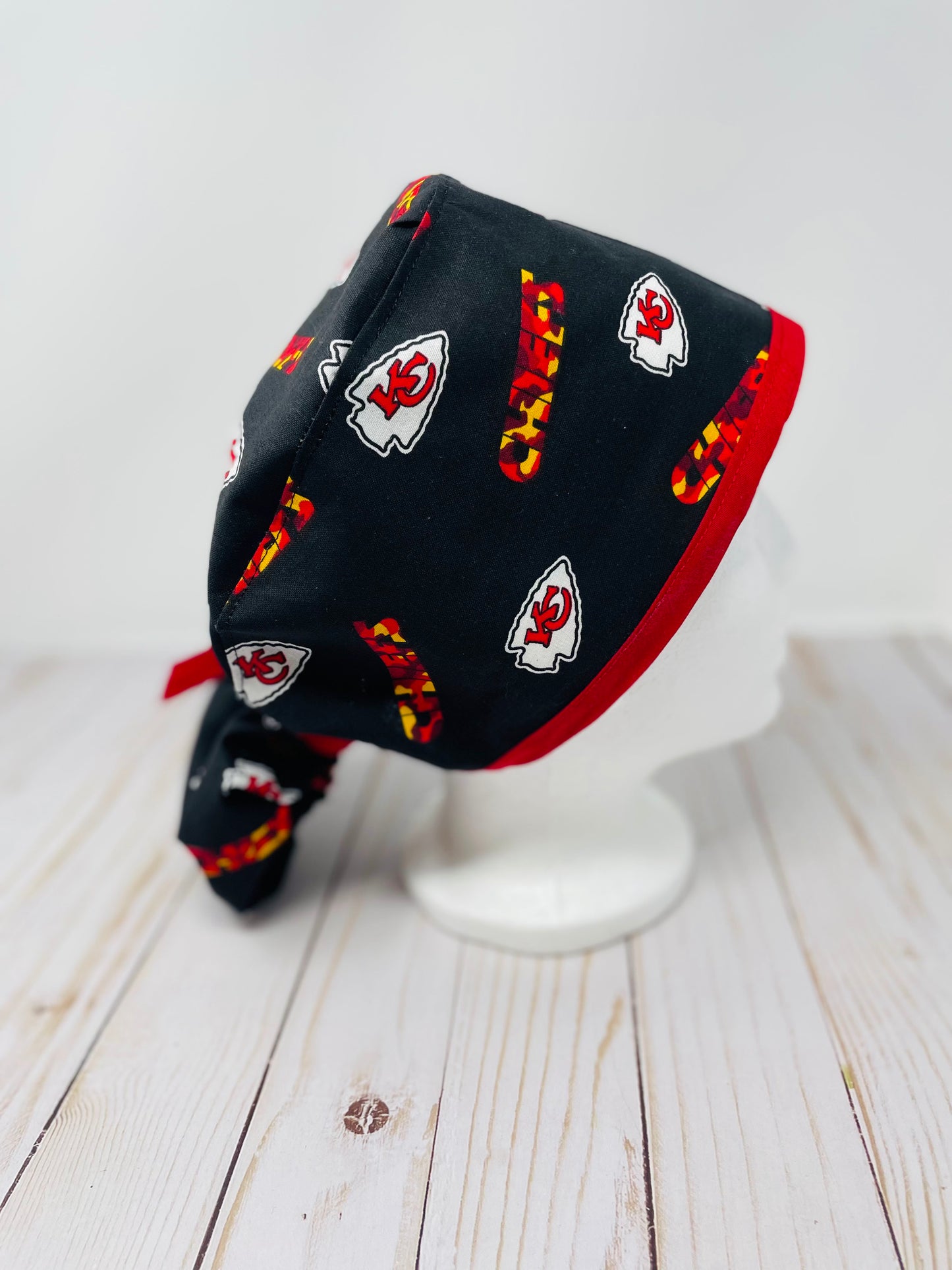 KC Football Scrub Cap - Black