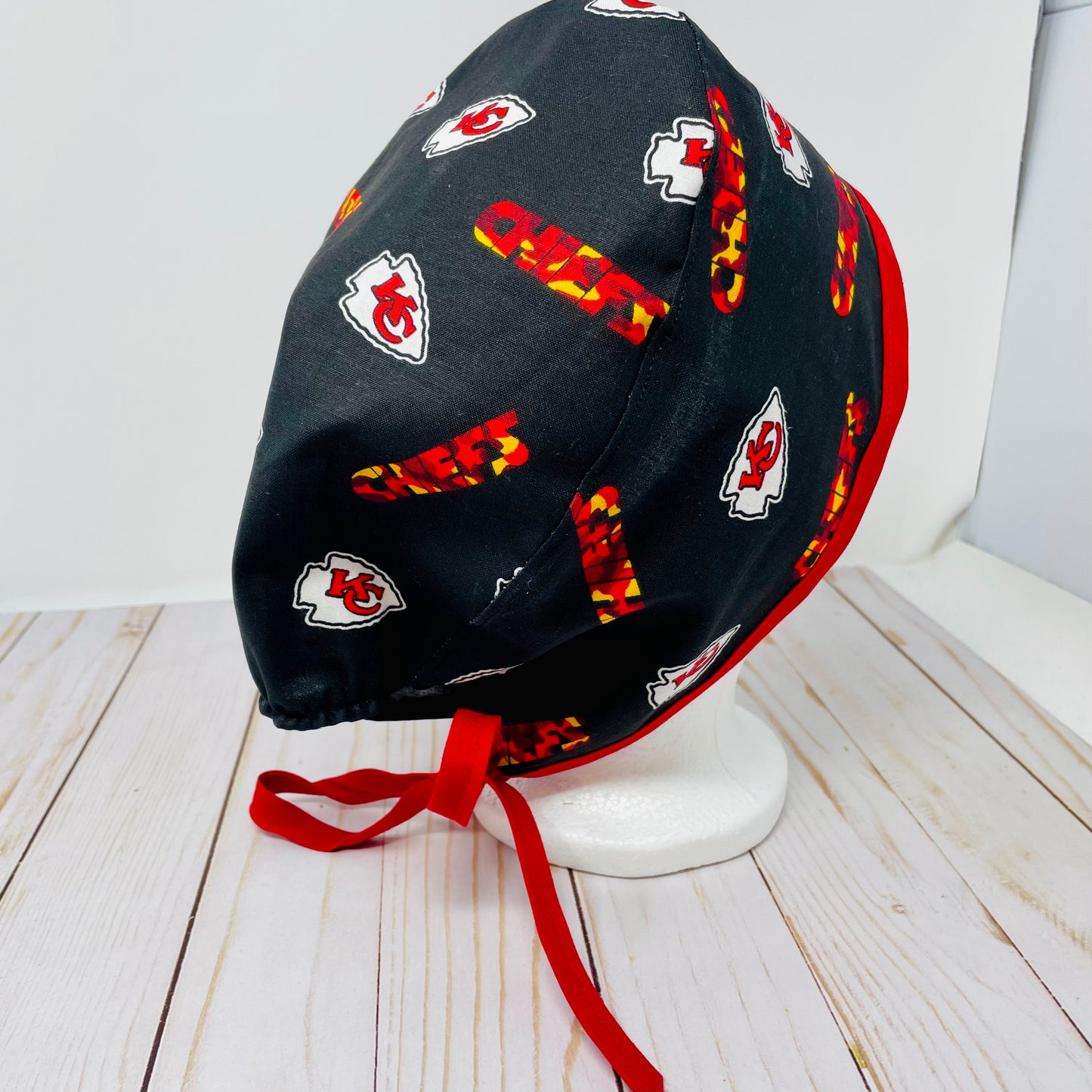 KC Football Scrub Cap - Black