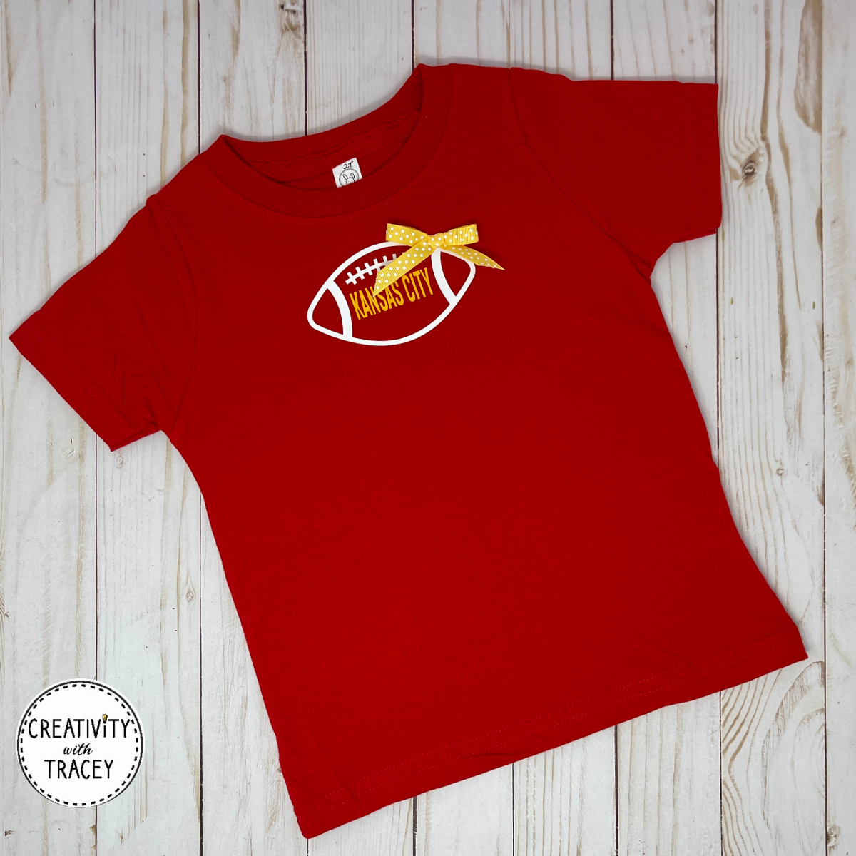 KC Football Toddler Tee