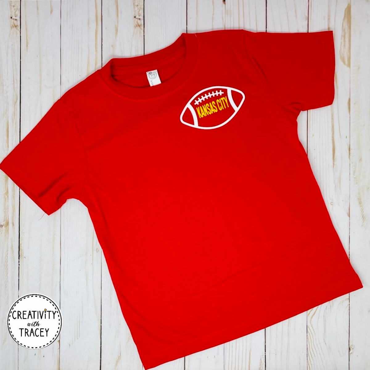 KC Football Toddler Tee