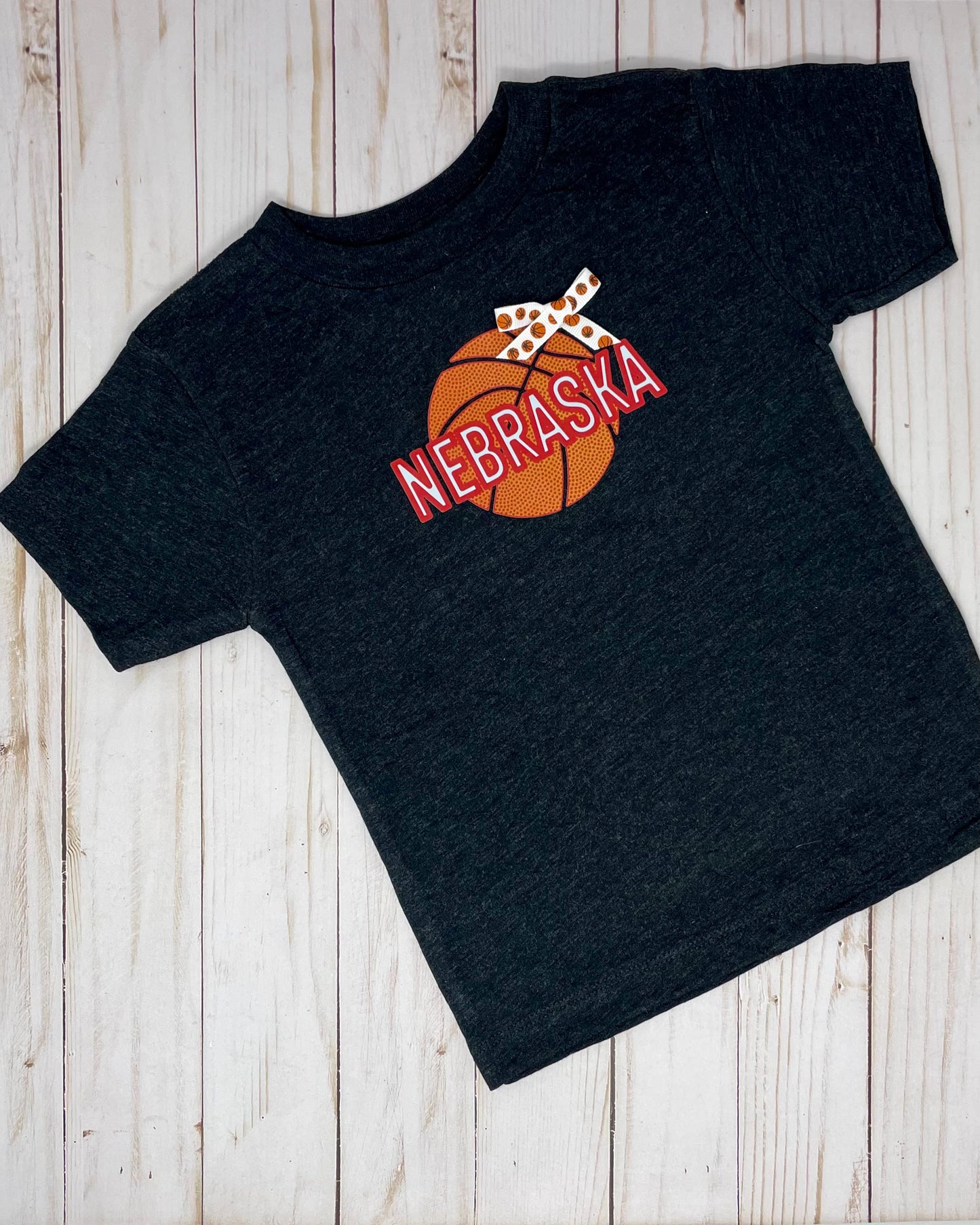 Nebraska Basketball Toddler Tee