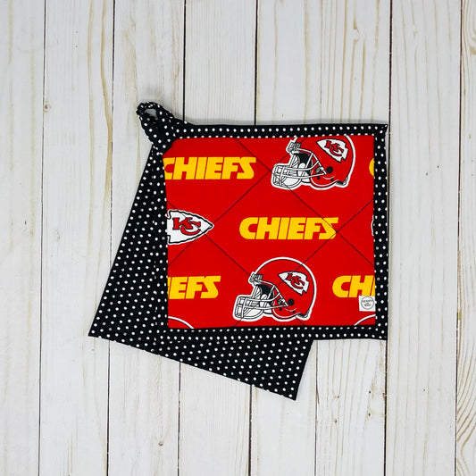 Chiefs Potholders - Set of Two