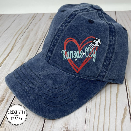 Kansas City Loves Soccer Hat
