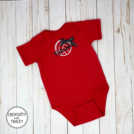 Nebraska Volleyball Onesie