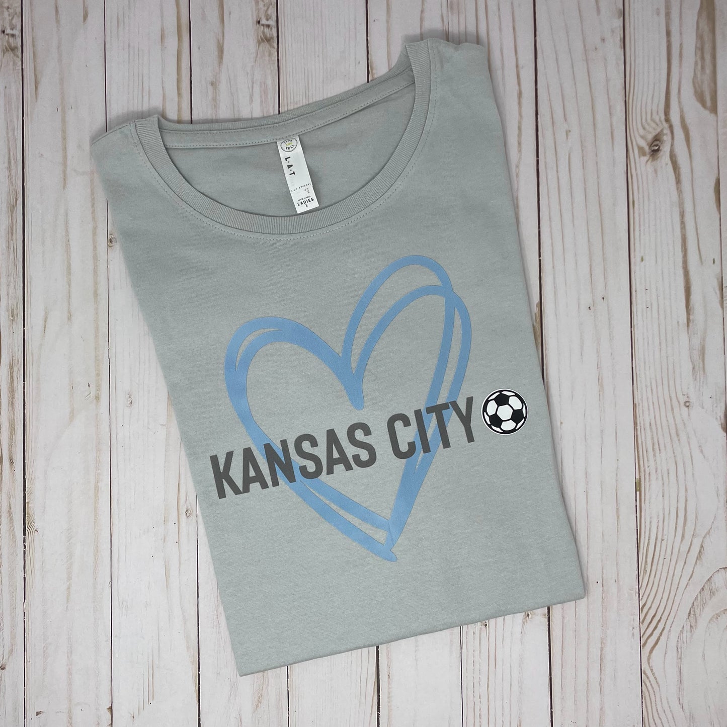SKC Soccer Heart Women's Scoop Neck
